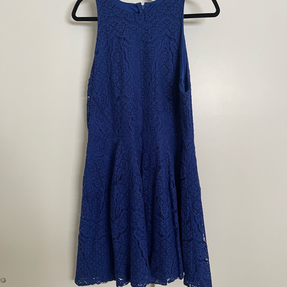 Blue Lace Dress